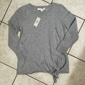 LOFT Petitie Gray 3/4 Sleeve Women’s Sweater! - NWT!